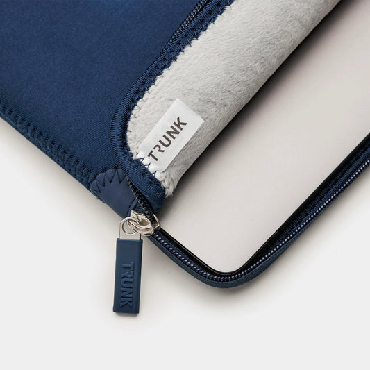 Trunk Neopreen hoes voor MacBook Pro 14-inch - Marineblauw