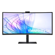 Samsung 34-inch display avec Webcam / 3440 x 1440 UWQHD / Curved / USB-C / HDMI / DP / USB 3.0/USB-C Hub / 90W