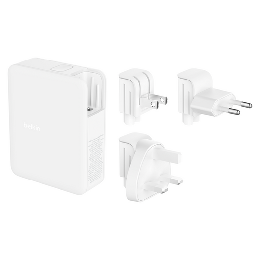 Belkin BoostCharge | Chargeur secteur USB-C avec technologie GaN (140W) - Blanc