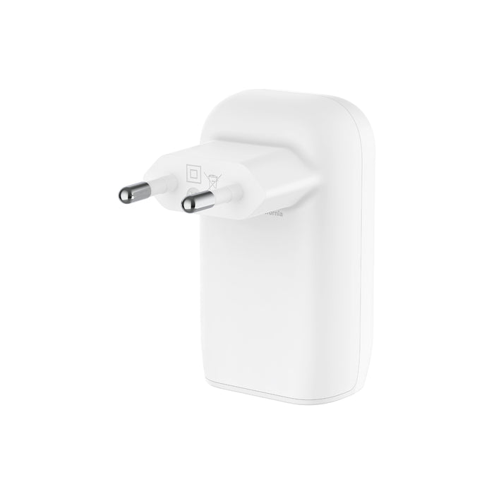 Belkin BoostCharge | 3-poorts USB-C wandlader met PPS (67 W) + USB-C/USB-C-kabel - Wit