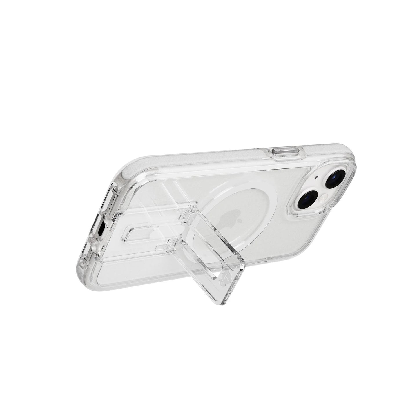 Tech21 Evo Crystal avec MagSafe pour iPhone 15 - Blanc