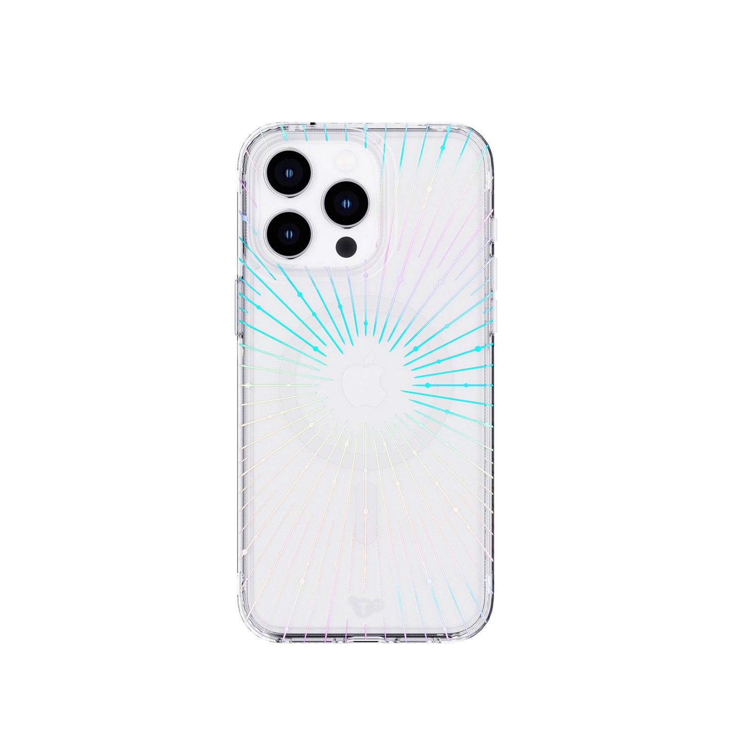 Tech21 Evo Clear hoesje avec MagSafe pour iPhone 15 Pro - Sparkle Solar