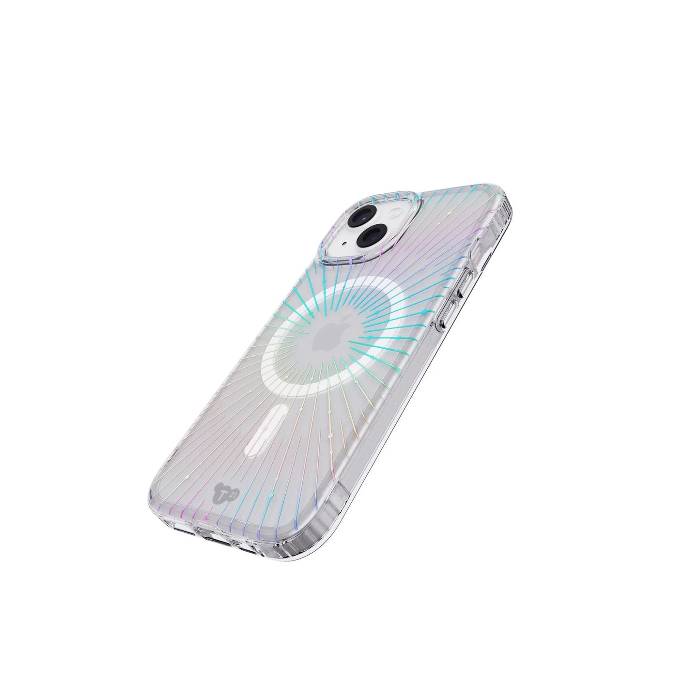 Tech21 Evo Clear met MagSafe voor iPhone 15 - Sparkle Solar