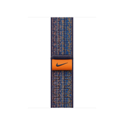 Geweven sportbandje van Nike - Game Royal/oranje (41 mm)