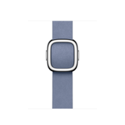 Lavendelblauw bandje, moderne gesp (41 mm) - Large