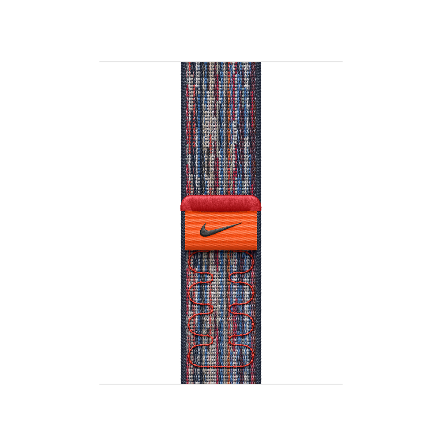 Boucle Sport Nike - Bleu/rouge (42 mm)