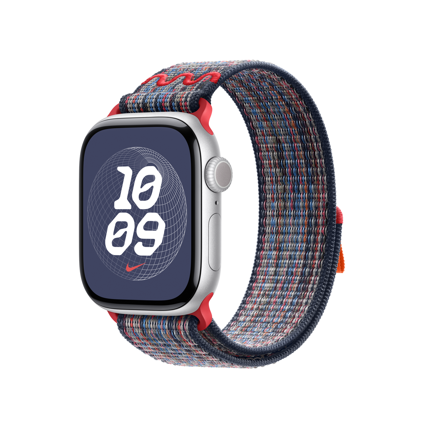 Boucle Sport Nike - Bleu/rouge (42 mm)