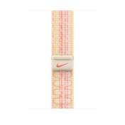 EOL Geweven sportbandje van Nike - Sterrenlicht/roze (45 mm)