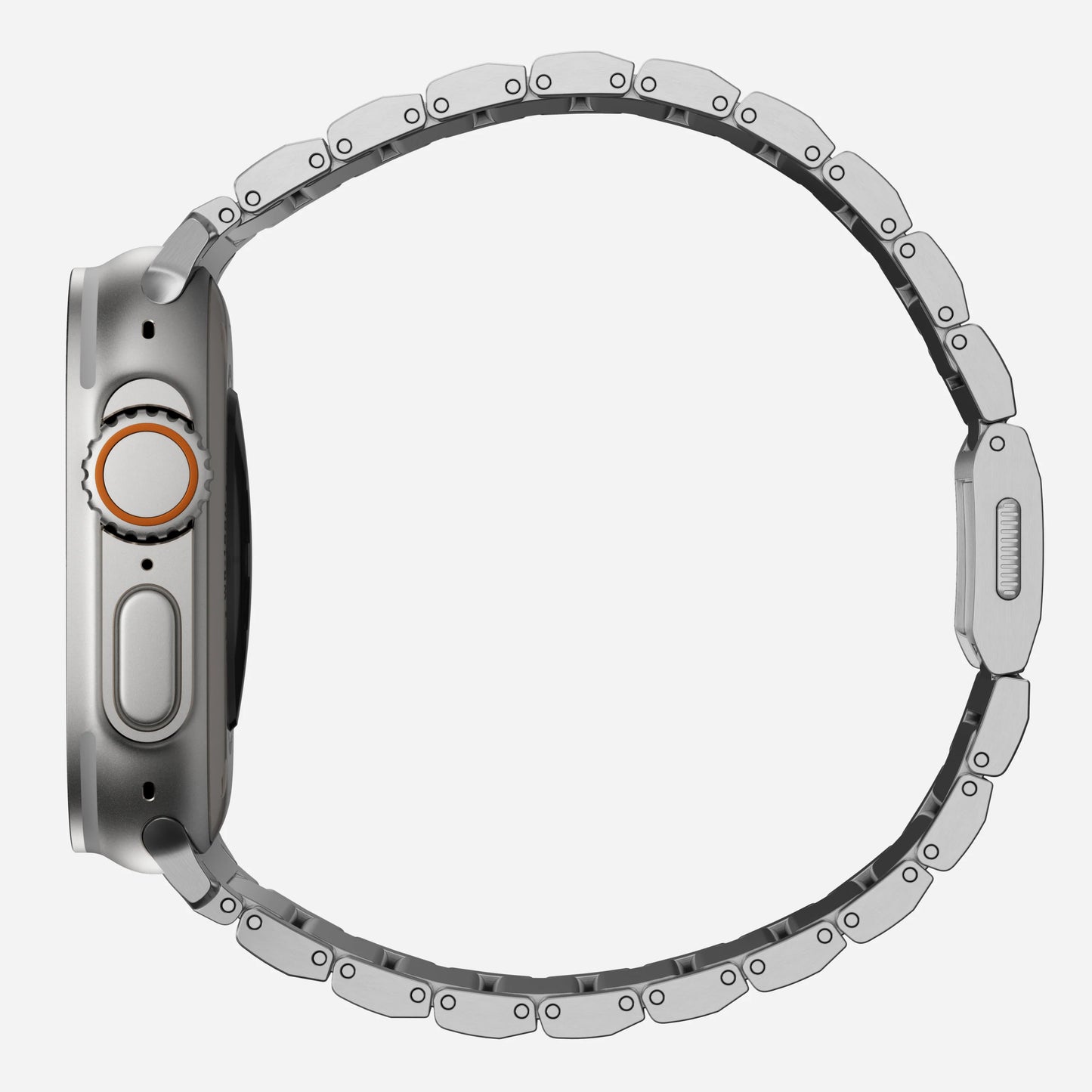 Nomad Bracelet en titane - 45/49 mm - Argent