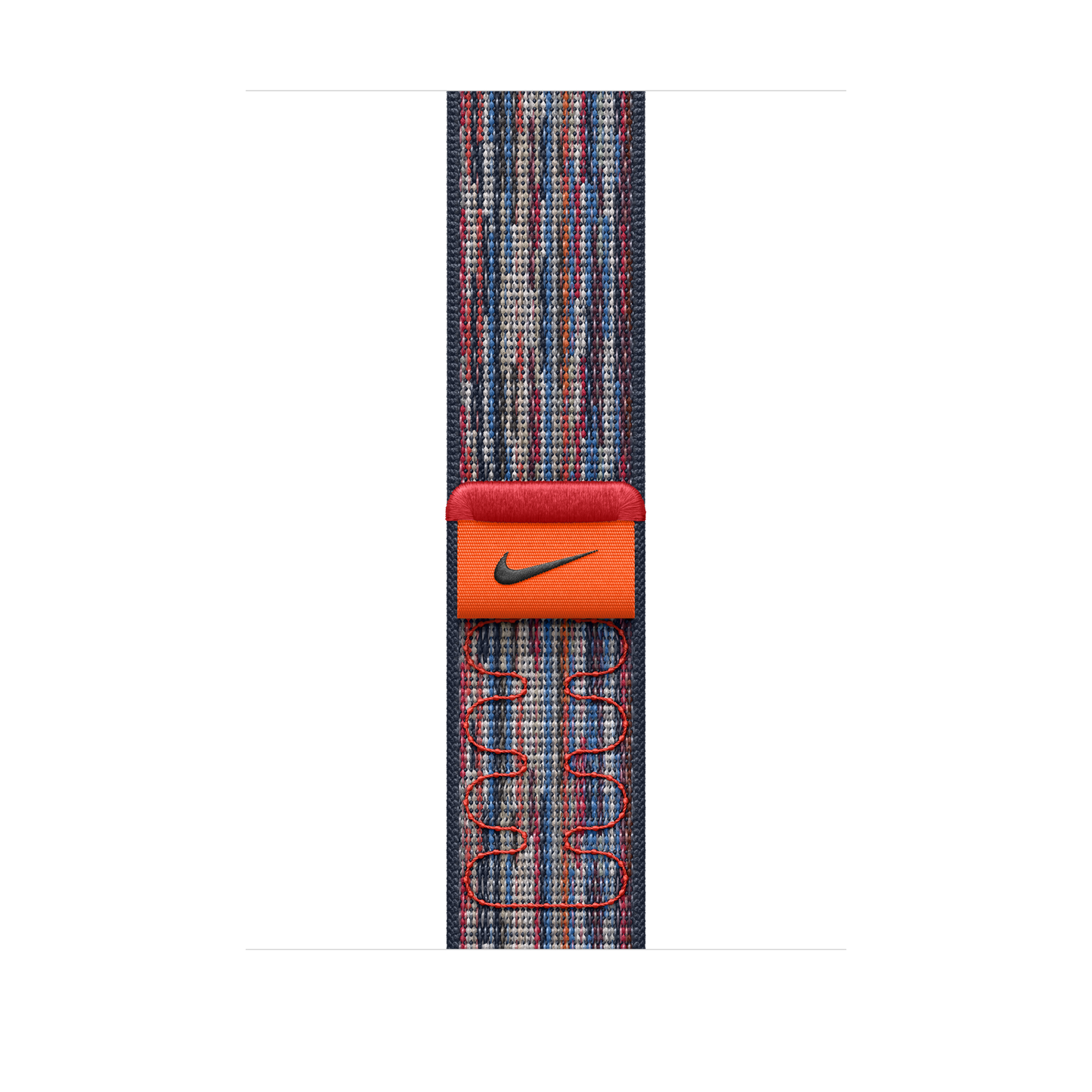 Boucle Sport Nike - Bleu/rouge (46 mm)