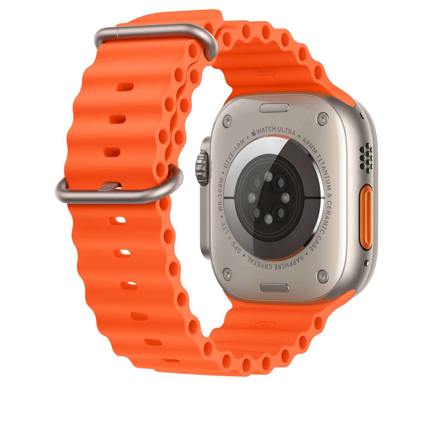 EOL Bracelet Océan - Orange 49 mm