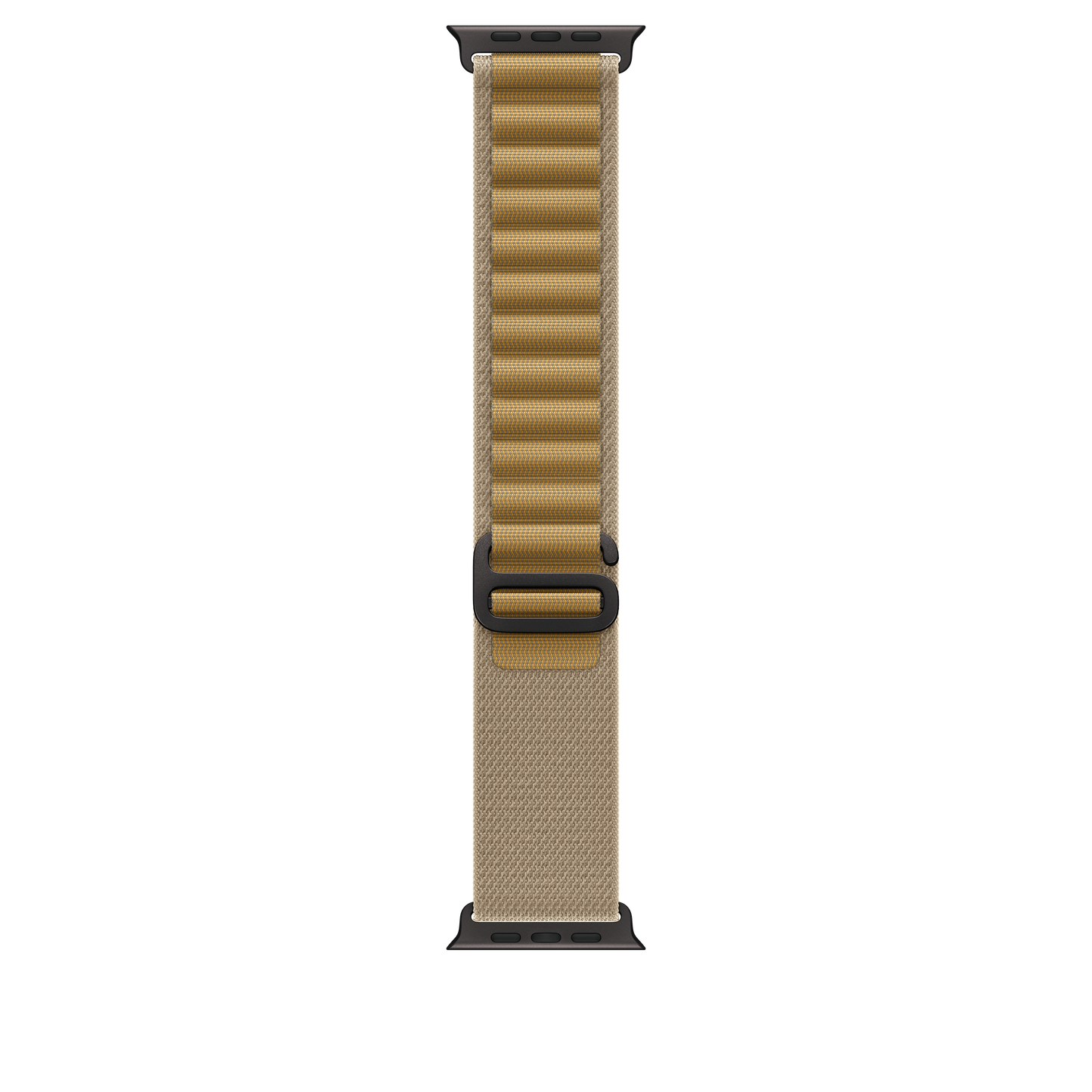 Alpine-bandje - Sahara-beige (49 mm) - M - Zwart titanium