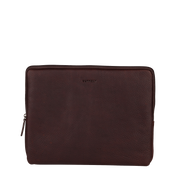 Burkely Leren hoes voor MacBook 13-inch - Antique Avery - Donker Bruin