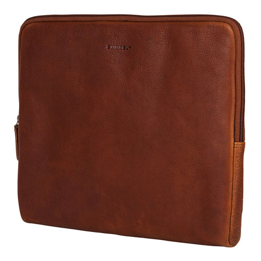 Burkely Housse en cuir pour MacBook 13 pouces - Antique Avery - Cognac