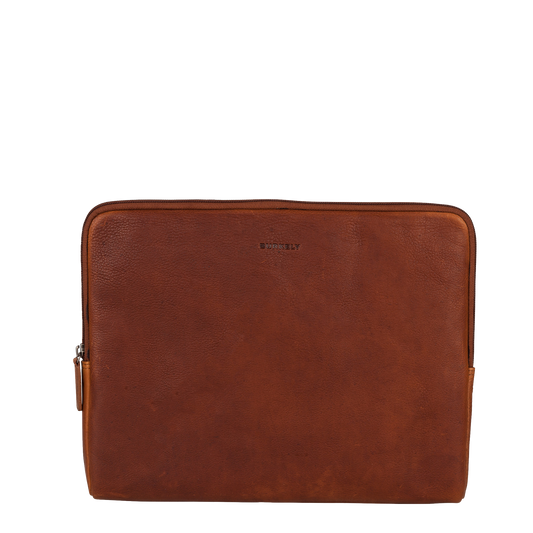 Burkely Leren hoes voor MacBook 13-inch - Antique Avery - Cognac