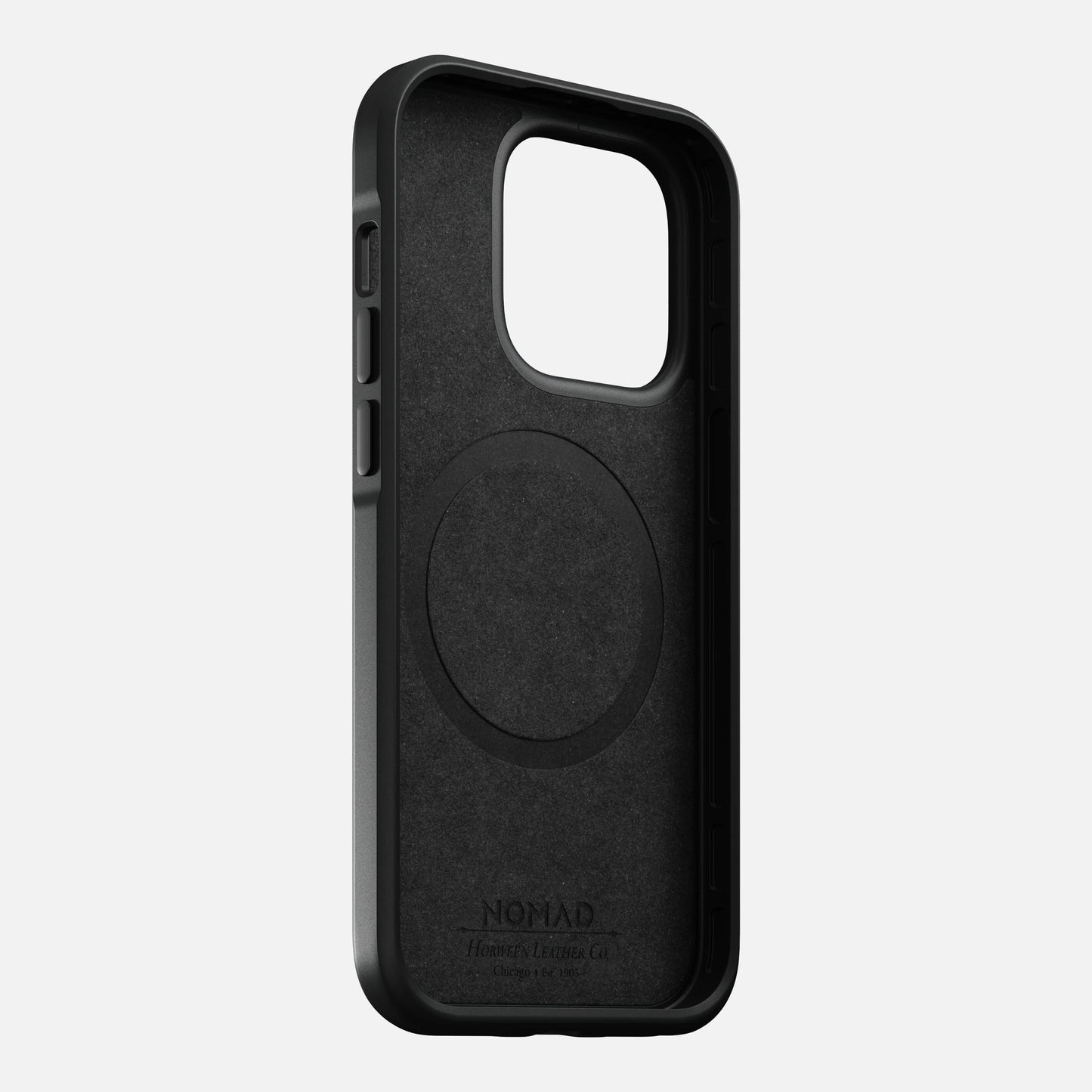 Nomad Modern Case voor iPhone 14 Pro - Horween leer - Zwart