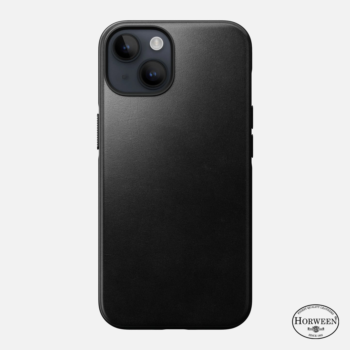 EOL Nomad Modern Case voor iPhone 14 - Horween leer - Zwart