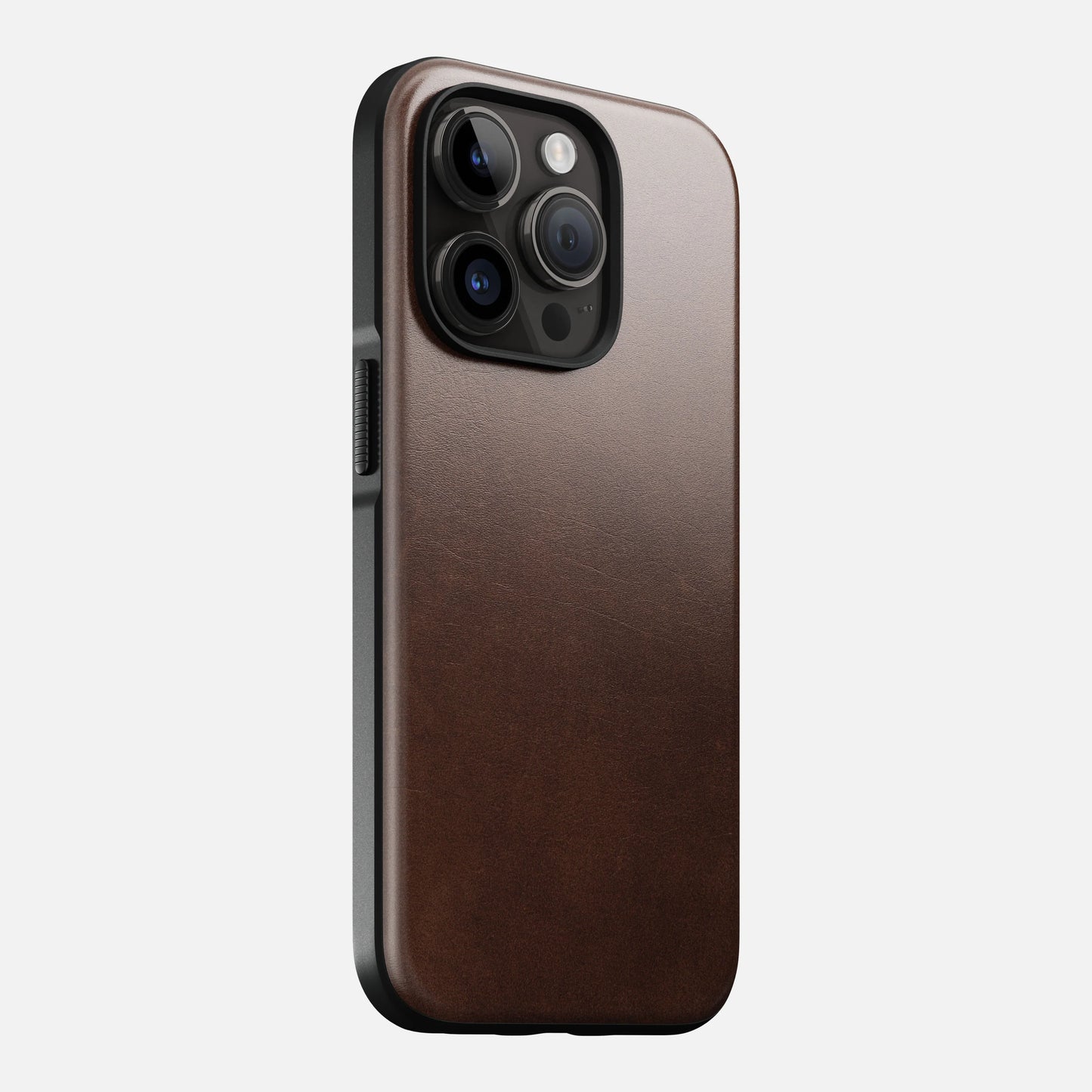 EOL Nomad Modern Case voor iPhone 14 Pro - Horween leer - Rustiek Bruin