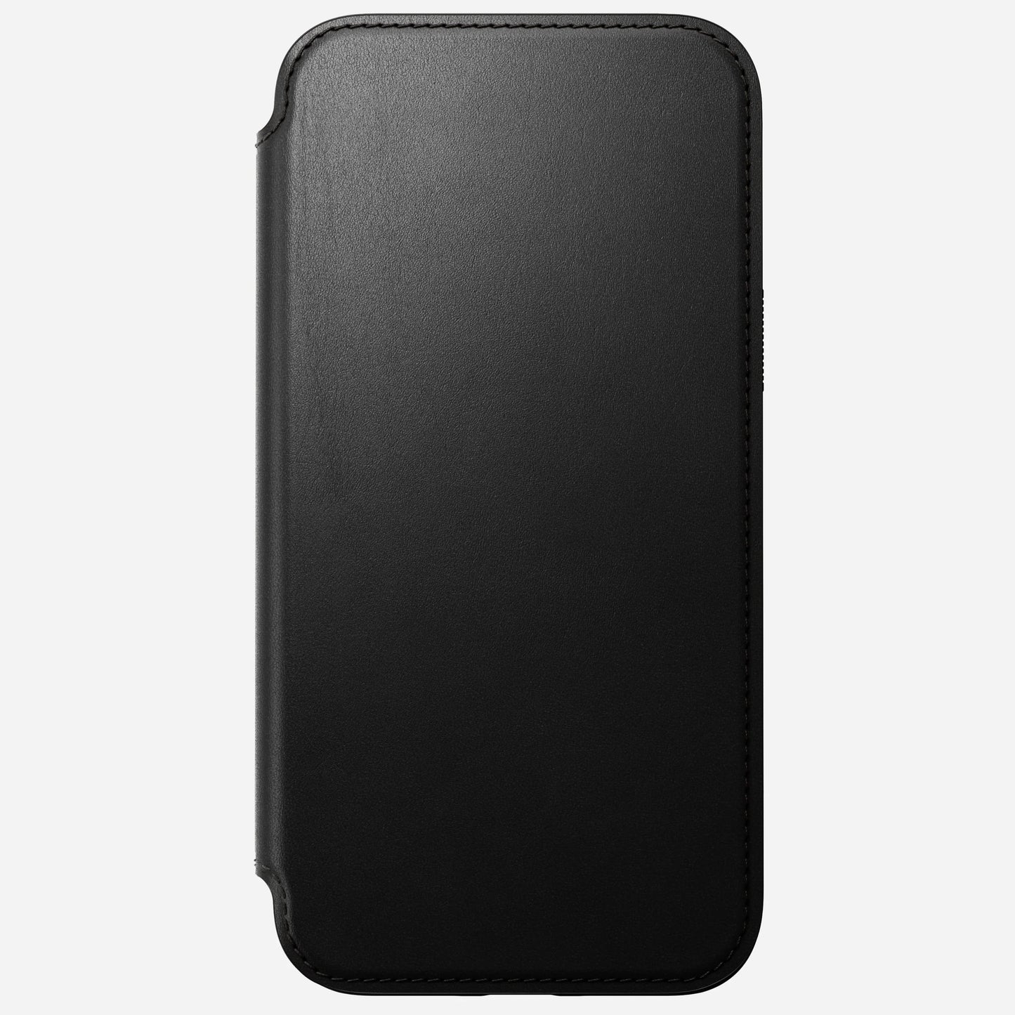 EOL Nomad Modern Leather Folio voor iPhone 15 Pro - Zwart