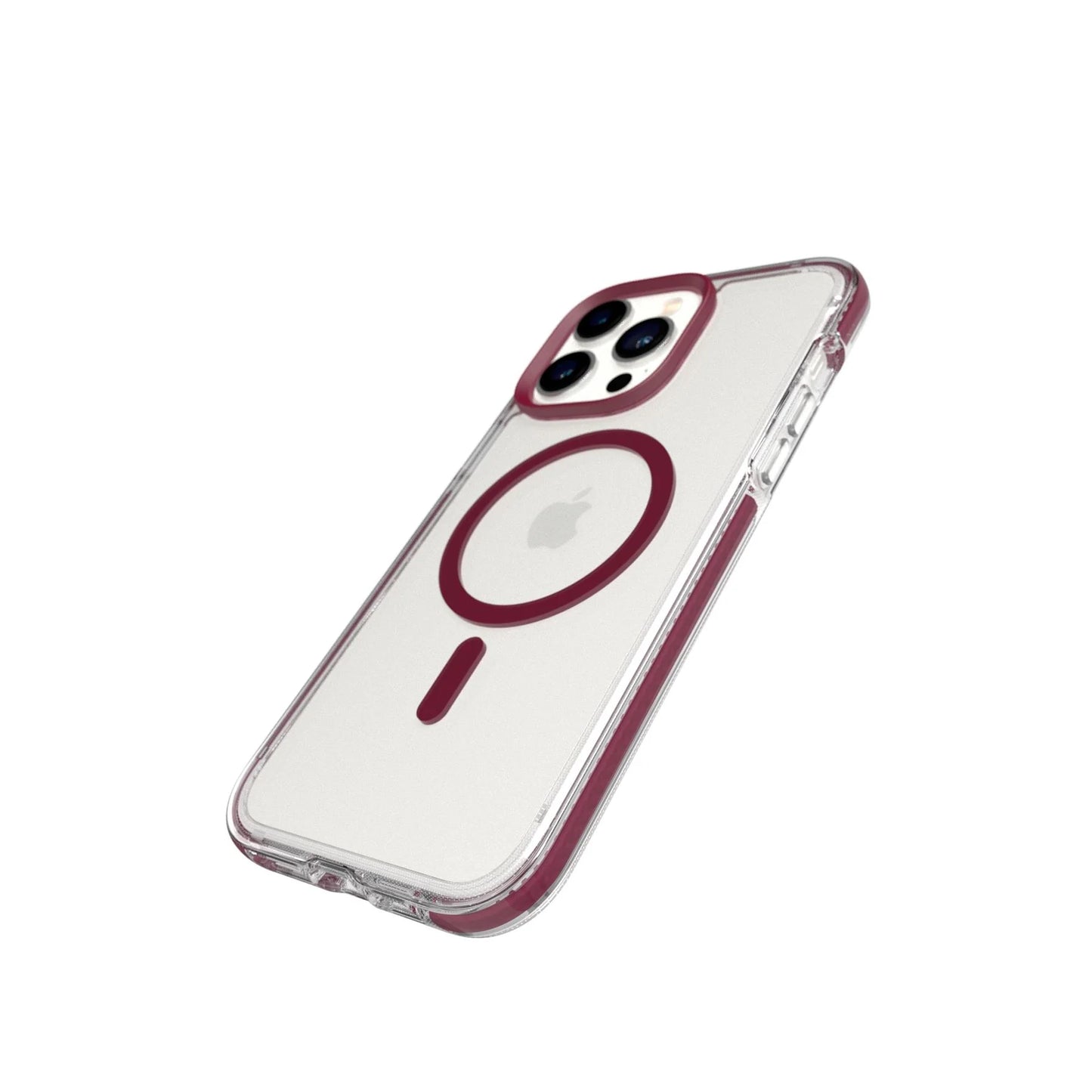 Tech21 Evo Crystal MagSafe pour iPhone 14 Pro Max - Bordeaux