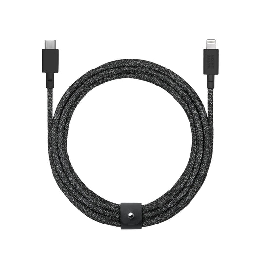 Native Union Belt XL Câble USB-C vers Lightning - 3m - Cosmos Noir