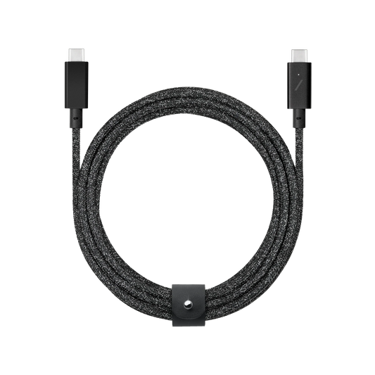 Native Union Belt Pro Câble USB-C vers USB-C - 2,4m - Cosmos Noir - 240W