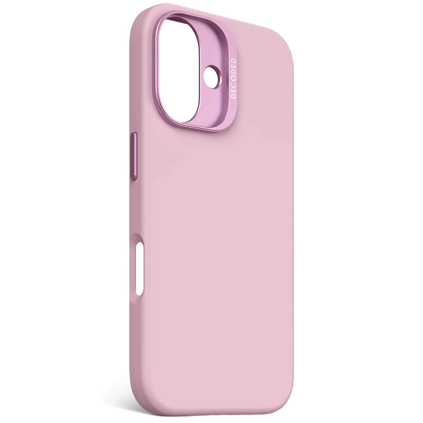 Decoded Antimicrobial Silicone Backcover pour iPhone 16 - Lavender