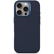 Decoded Antimicrobial Silicone Backcover voor iPhone 16 Pro - Marineblauw