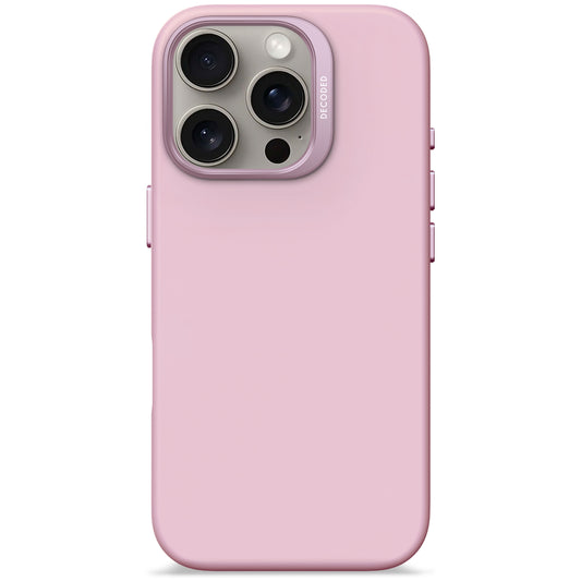 Decoded Antimicrobial Silicone Backcover voor iPhone 16 Pro - Lavender