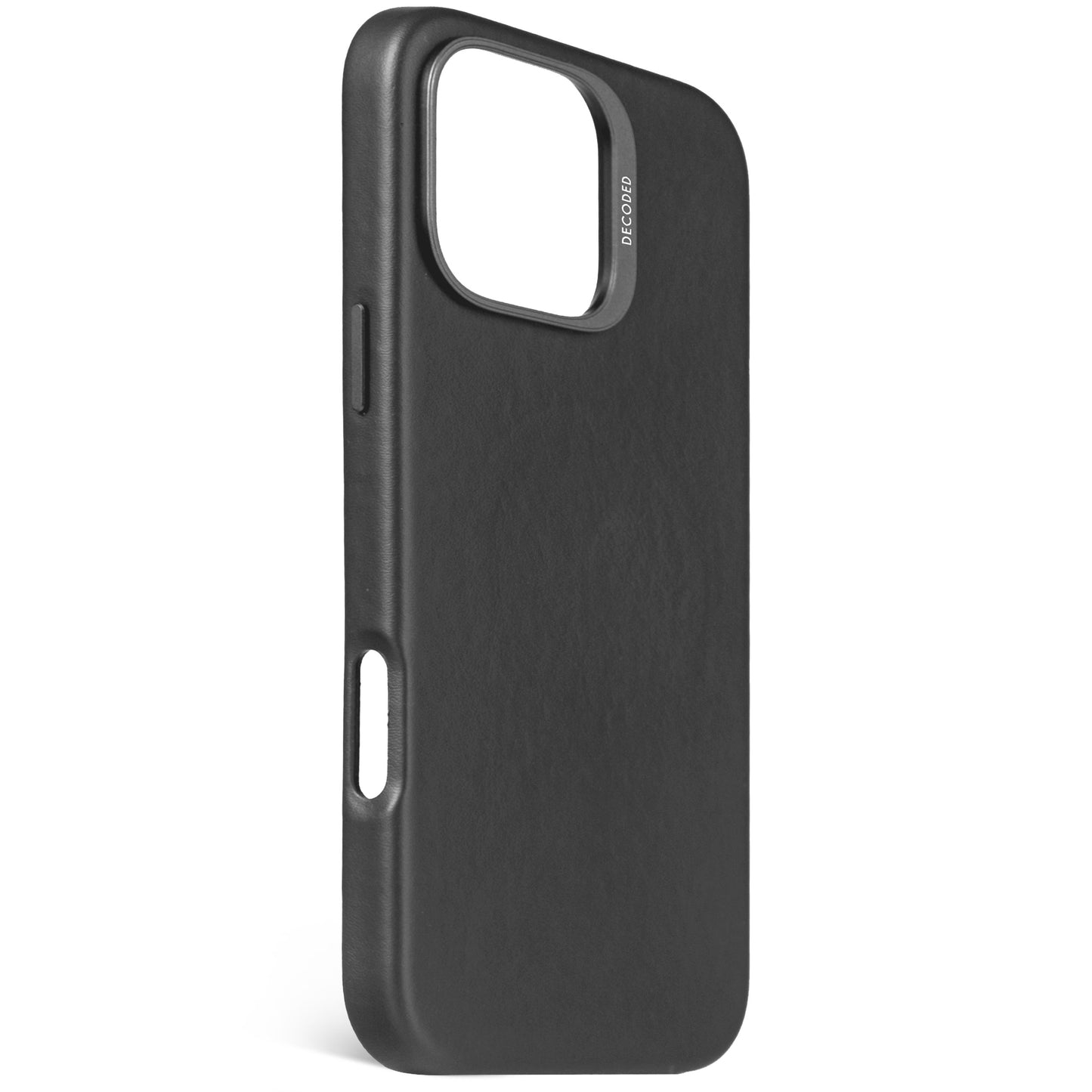 Decoded Housse en cuir pour iPhone 16 Pro Max - Noir