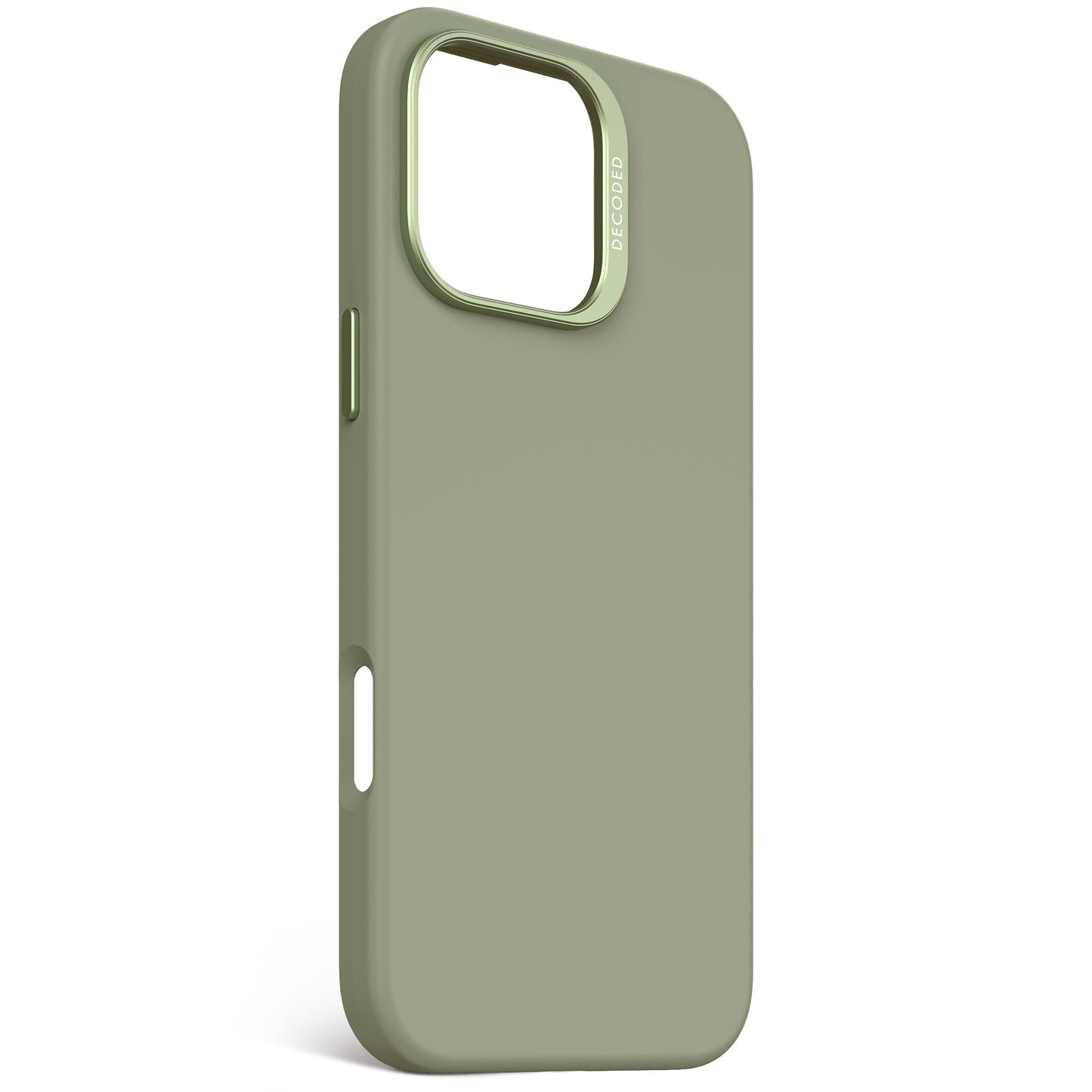 Decoded Antimicrobial Silicone Backcover pour iPhone 16 Pro Max - Jade