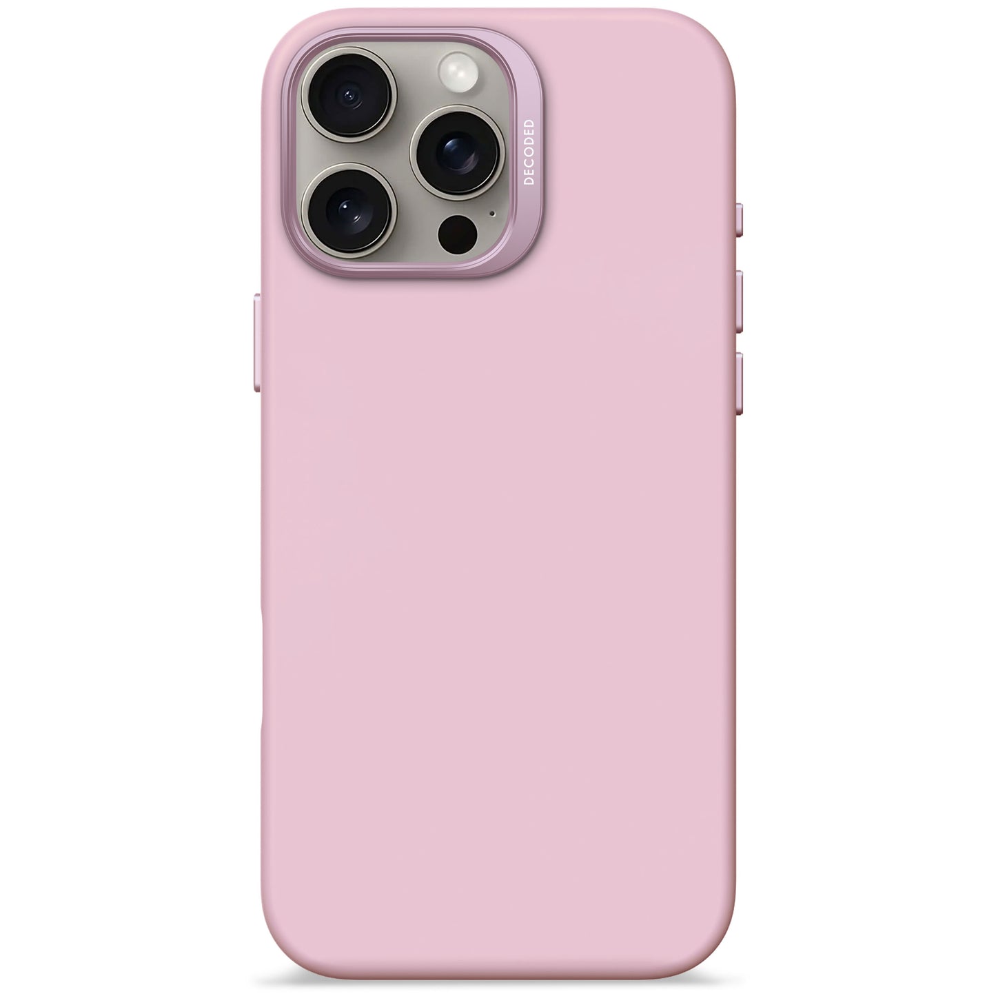 Decoded Antimicrobial Silicone Backcover voor iPhone 16 Pro Max - Lavender