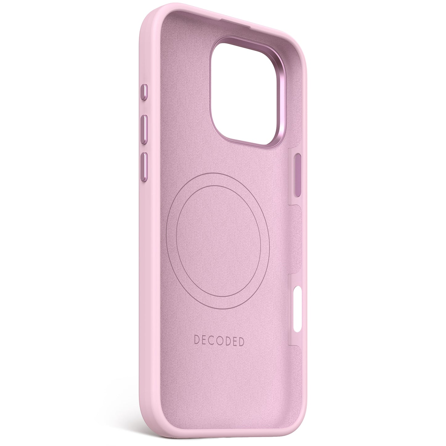 Decoded Antimicrobial Silicone Backcover voor iPhone 16 Pro Max - Lavender