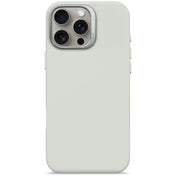 Decoded Antimicrobial Silicone Backcover voor iPhone 16 Pro Max - Steengrijs