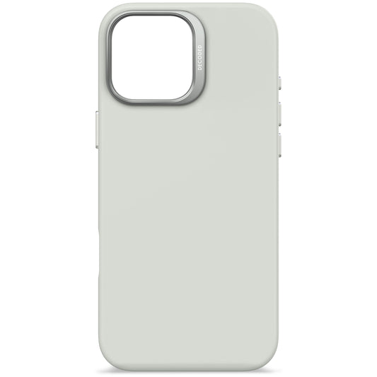 Decoded Antimicrobial Silicone Backcover pour iPhone 16 Pro Max - Gris