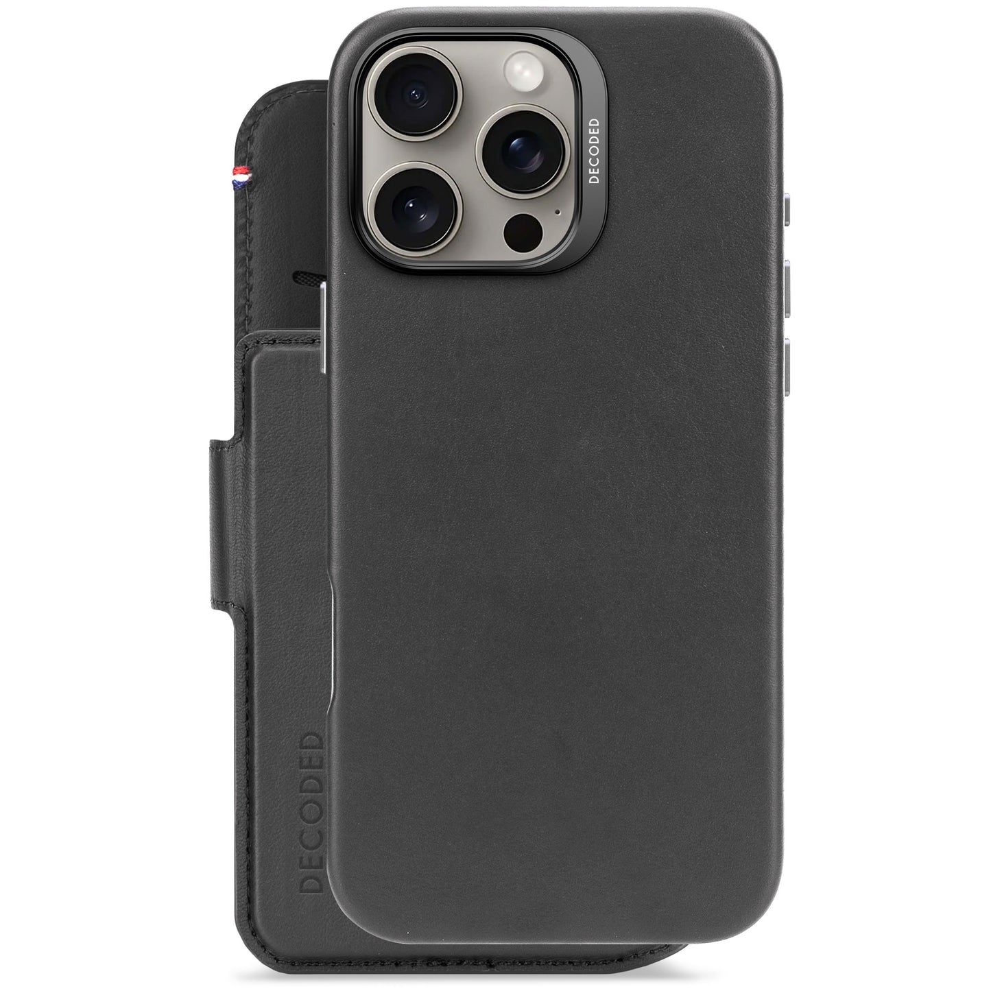 Decoded Detachable Wallet voor iPhone 16 Pro Max - Zwart