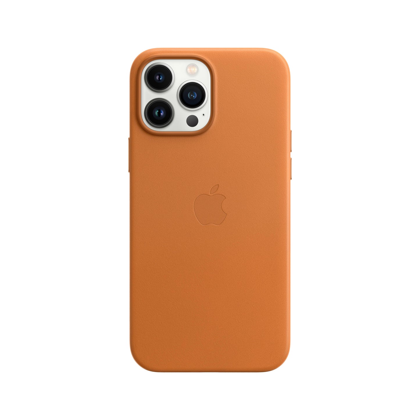 EOL Coque en cuir avec MagSafe pour iPhone 13 Pro Max - Ocre