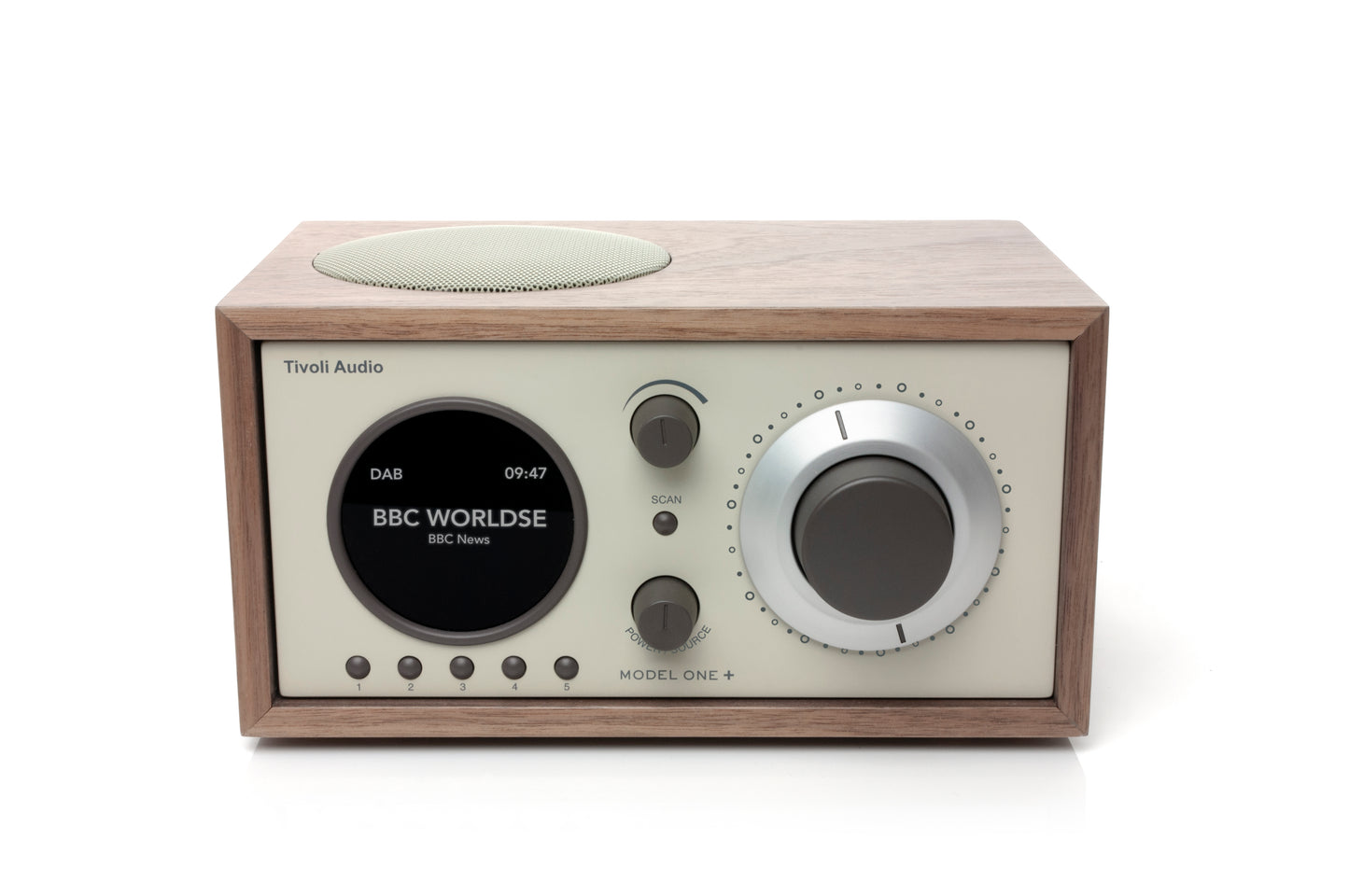 Tivoli Model One+ - Bluetooth - Walnut/Beige