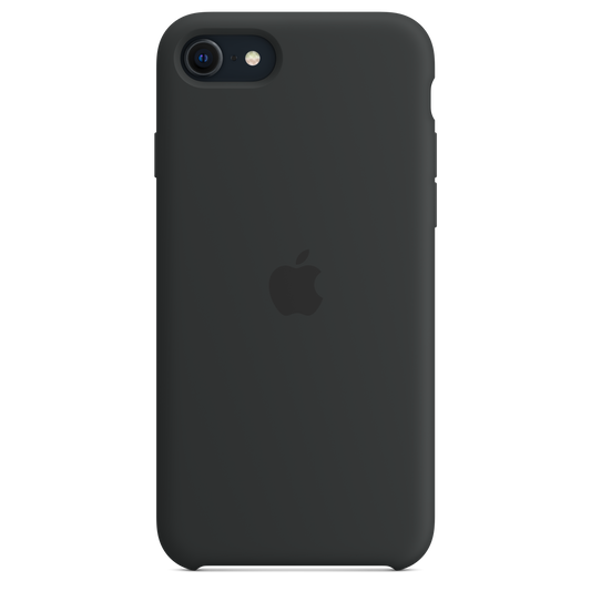 Coque en silicone pour iPhone SE - Minuit