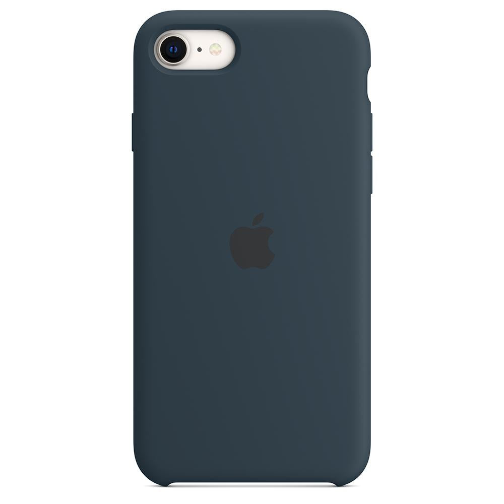 Siliconenhoesje voor iPhone SE - Abyss-blauw