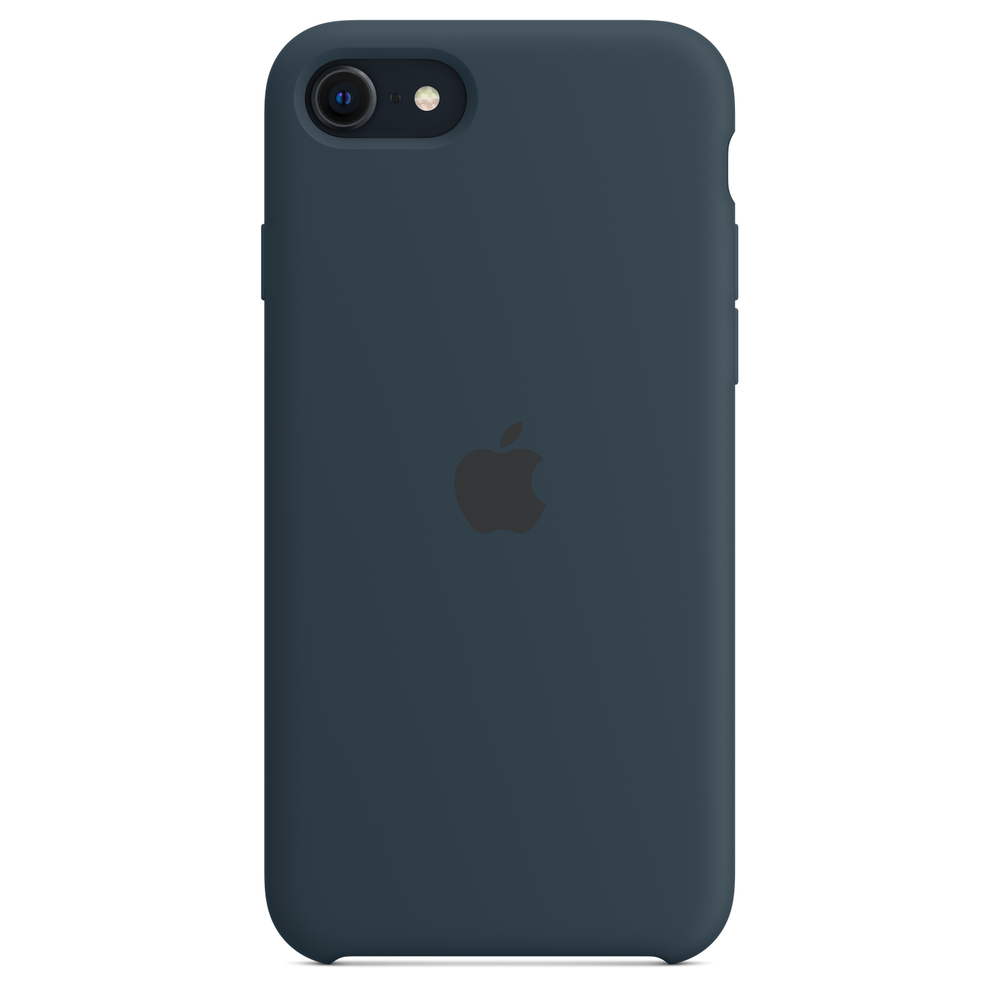 Coque en silicone pour iPhone SE - Bleu abysse