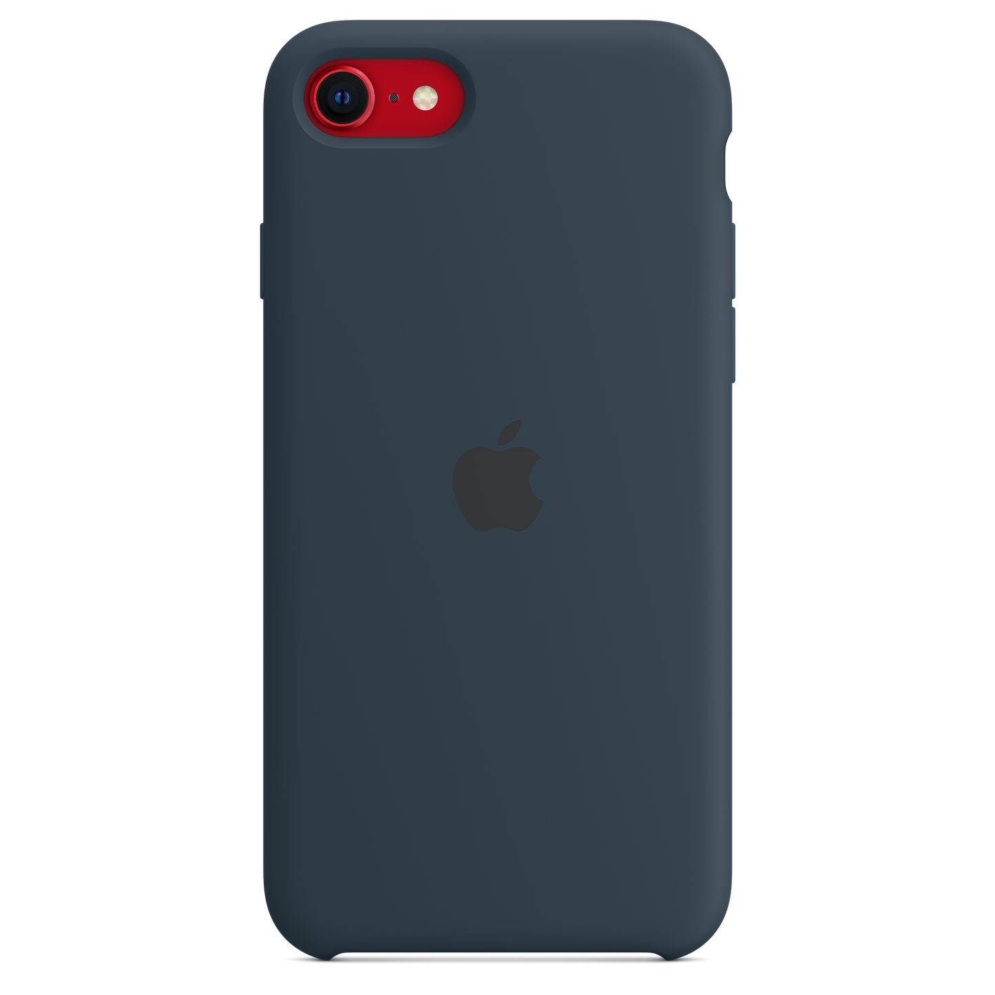 Coque en silicone pour iPhone SE - Bleu abysse