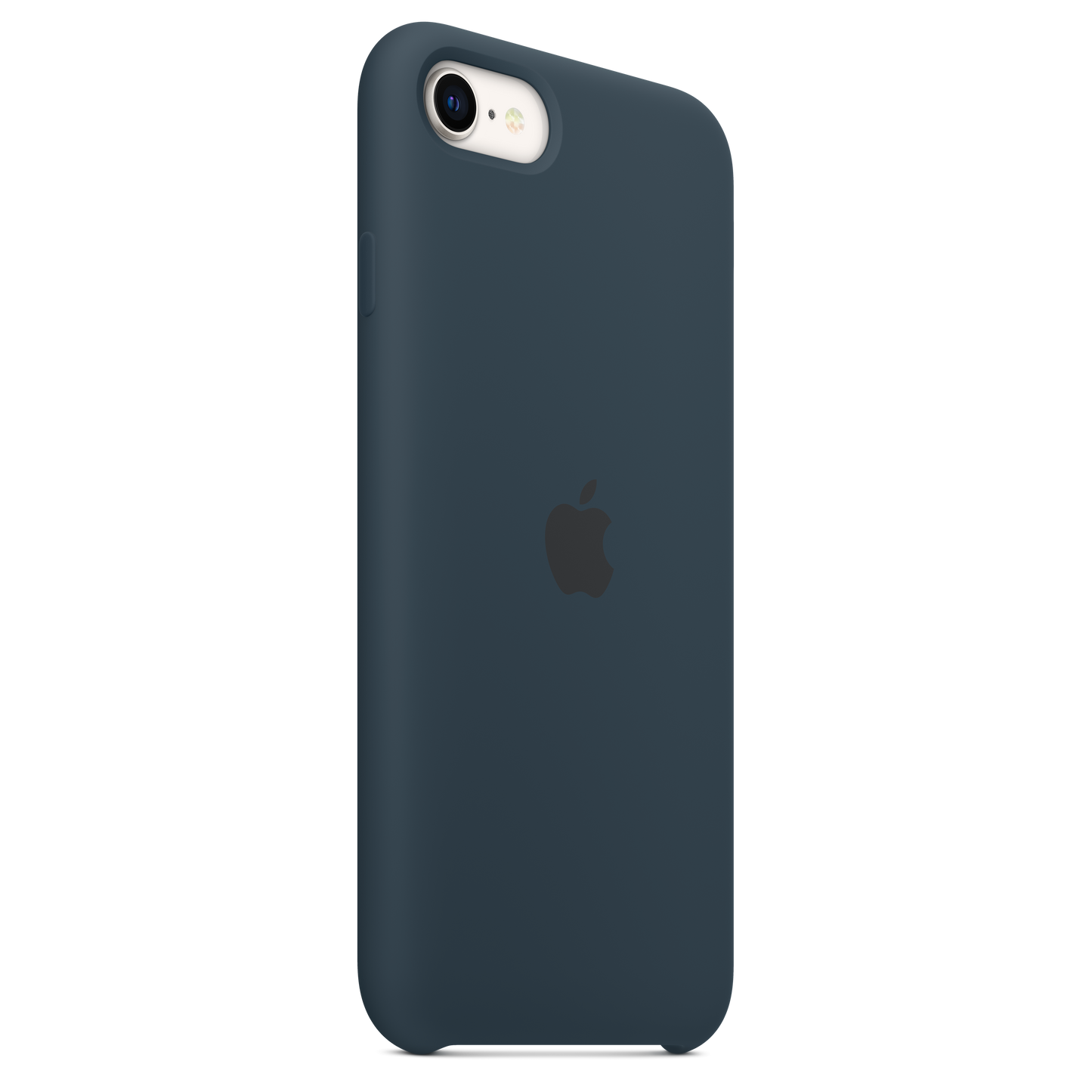 Siliconenhoesje voor iPhone SE - Abyss-blauw