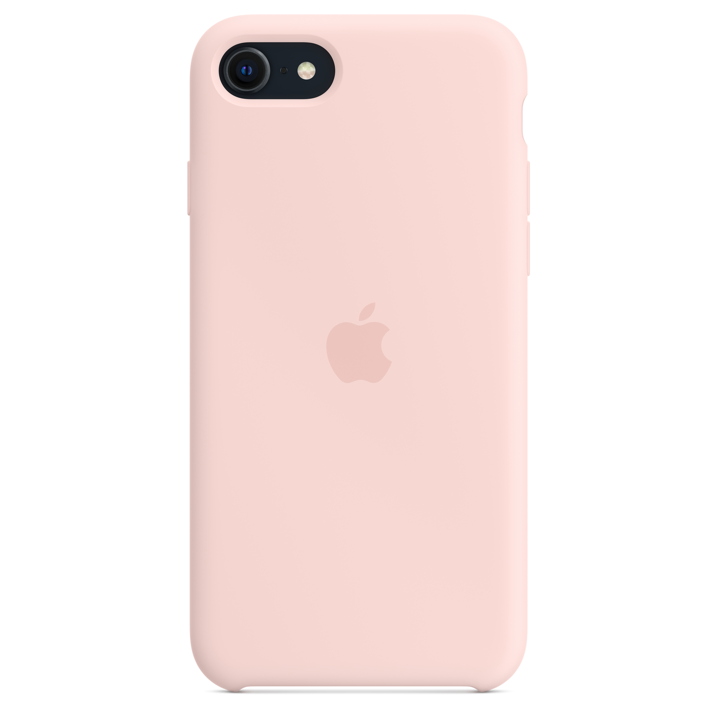 Siliconenhoesje voor iPhone SE - Kalkroze