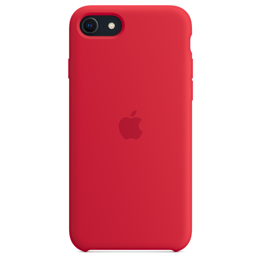 Siliconenhoesje voor iPhone SE - (PRODUCT)RED