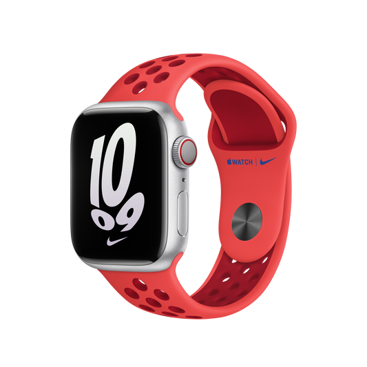 EOL Bracelet Sport Nike - Cramoisi brillant/Gym Red (41 mm)