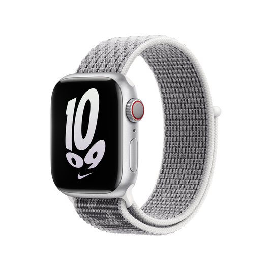 EOL Boucle Sport Nike Blanc polaire/Noir 41 mm