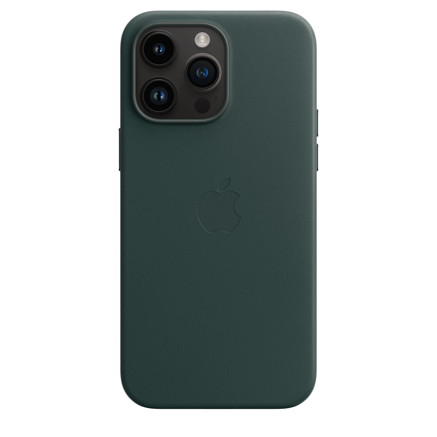 EOL Coque en cuir avec MagSafe pour iPhone 14 Pro Max - Vert forêt