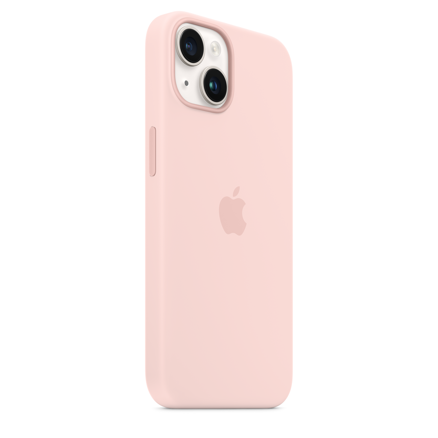 EOL Coque en silicone avec MagSafe pour iPhone 14 - Rose craie