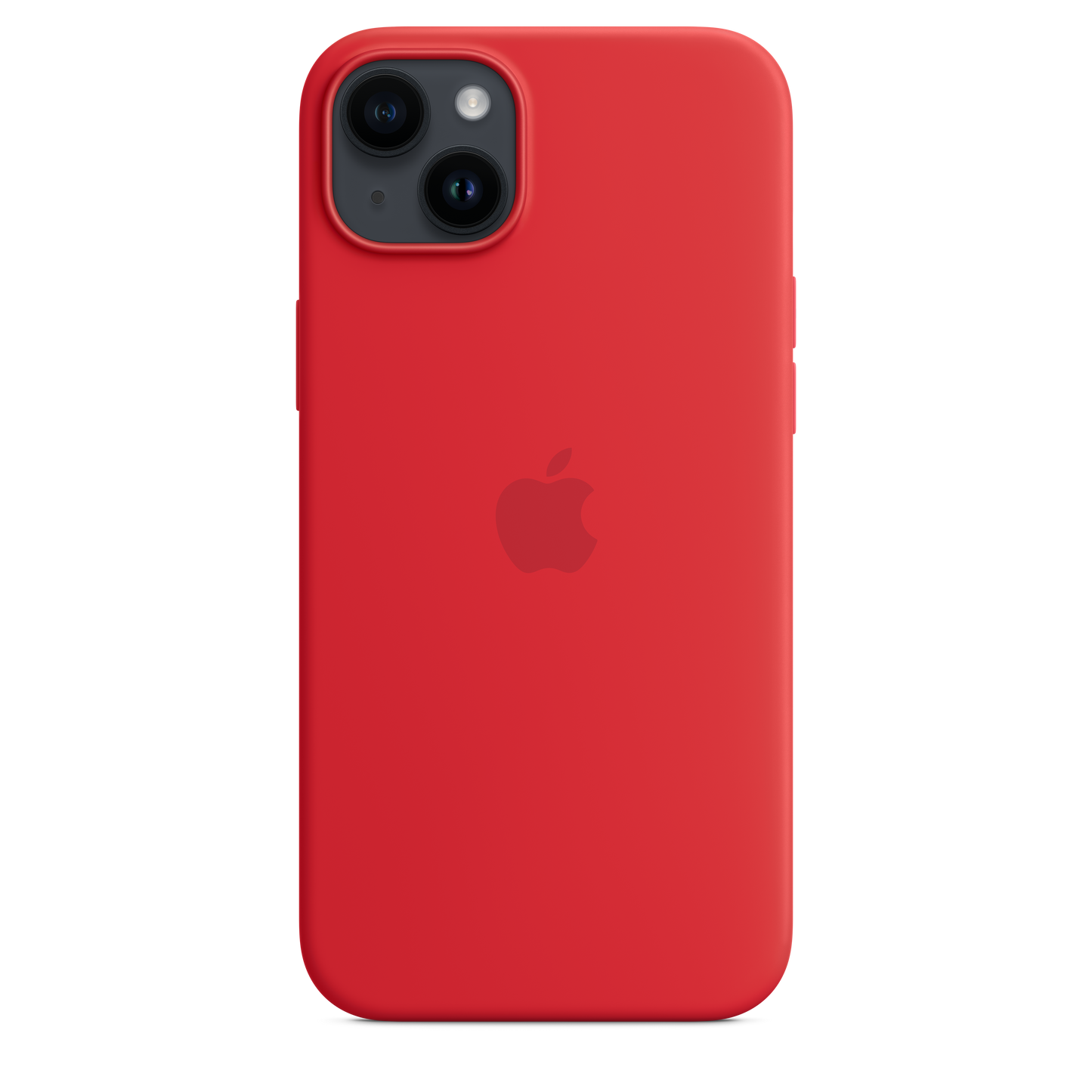 EOL Coque en silicone avec MagSafe pour iPhone 14 Plus - (PRODUCT)RED